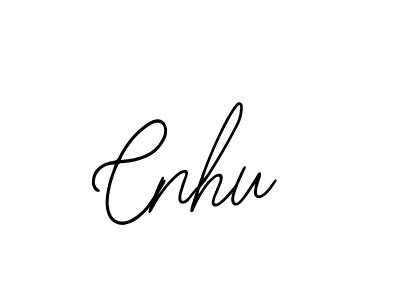 How to make Cnhu name signature. Use Bearetta-2O07w style for creating short signs online. This is the latest handwritten sign. Cnhu signature style 12 images and pictures png