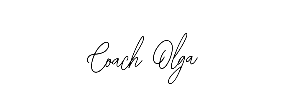 if you are searching for the best signature style for your name Coach Olga. so please give up your signature search. here we have designed multiple signature styles  using Bearetta-2O07w. Coach Olga signature style 12 images and pictures png