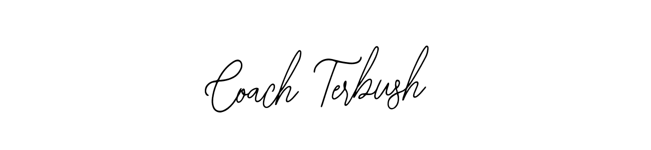 How to Draw Coach Terbush signature style? Bearetta-2O07w is a latest design signature styles for name Coach Terbush. Coach Terbush signature style 12 images and pictures png