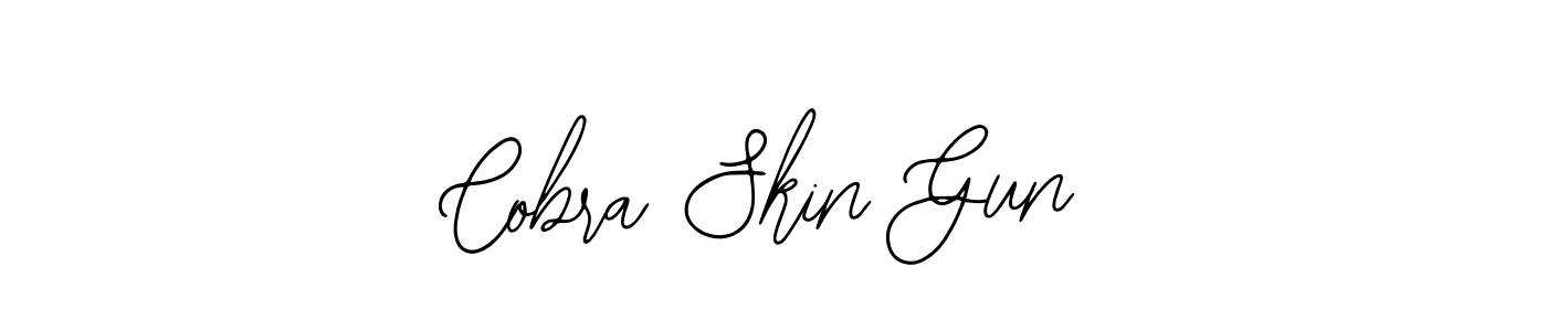 Make a beautiful signature design for name Cobra Skin Gun. Use this online signature maker to create a handwritten signature for free. Cobra Skin Gun signature style 12 images and pictures png