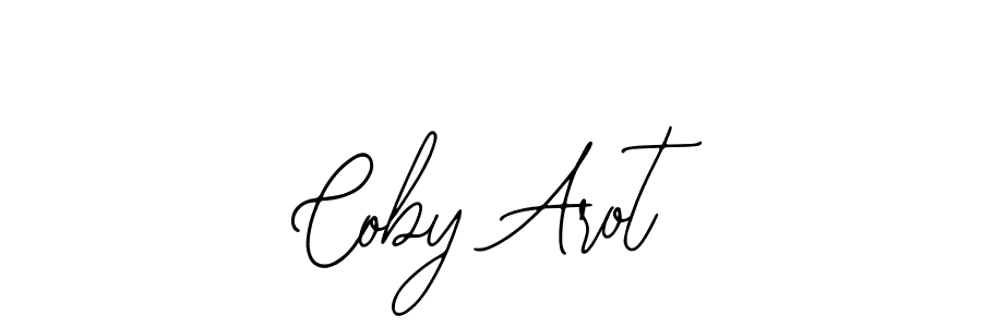 Make a beautiful signature design for name Coby Arot. With this signature (Bearetta-2O07w) style, you can create a handwritten signature for free. Coby Arot signature style 12 images and pictures png