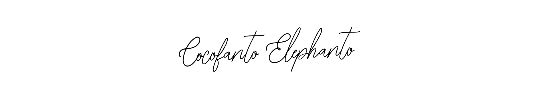 Also we have Cocofanto Elephanto name is the best signature style. Create professional handwritten signature collection using Bearetta-2O07w autograph style. Cocofanto Elephanto signature style 12 images and pictures png