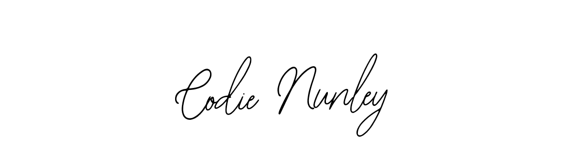 You can use this online signature creator to create a handwritten signature for the name Codie Nunley. This is the best online autograph maker. Codie Nunley signature style 12 images and pictures png