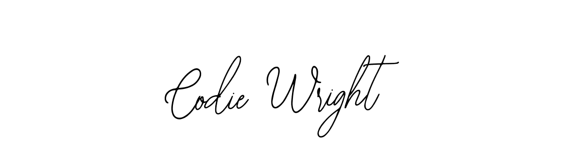 Also we have Codie Wright name is the best signature style. Create professional handwritten signature collection using Bearetta-2O07w autograph style. Codie Wright signature style 12 images and pictures png