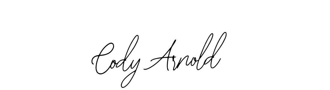 You should practise on your own different ways (Bearetta-2O07w) to write your name (Cody Arnold) in signature. don't let someone else do it for you. Cody Arnold signature style 12 images and pictures png