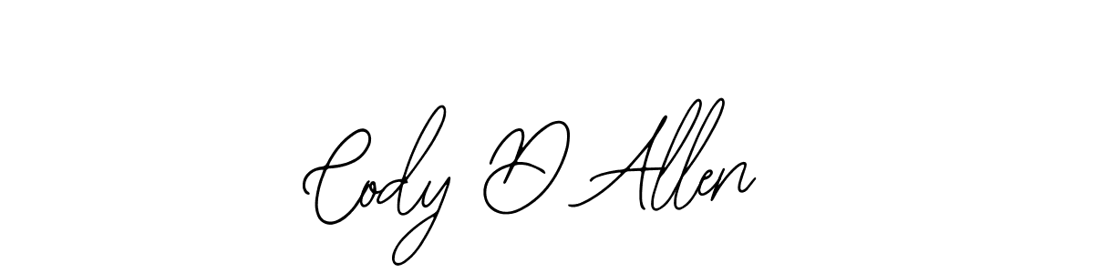 Bearetta-2O07w is a professional signature style that is perfect for those who want to add a touch of class to their signature. It is also a great choice for those who want to make their signature more unique. Get Cody D Allen name to fancy signature for free. Cody D Allen signature style 12 images and pictures png