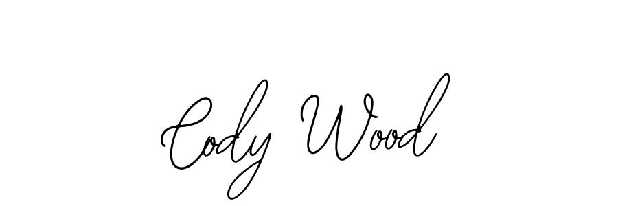 Similarly Bearetta-2O07w is the best handwritten signature design. Signature creator online .You can use it as an online autograph creator for name Cody Wood. Cody Wood signature style 12 images and pictures png