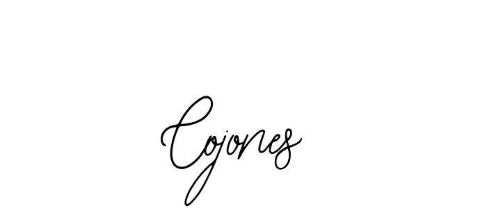 The best way (Bearetta-2O07w) to make a short signature is to pick only two or three words in your name. The name Cojones include a total of six letters. For converting this name. Cojones signature style 12 images and pictures png