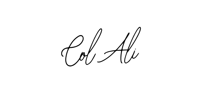 It looks lik you need a new signature style for name Col Ali. Design unique handwritten (Bearetta-2O07w) signature with our free signature maker in just a few clicks. Col Ali signature style 12 images and pictures png