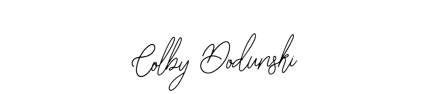 Also You can easily find your signature by using the search form. We will create Colby Dodunski name handwritten signature images for you free of cost using Bearetta-2O07w sign style. Colby Dodunski signature style 12 images and pictures png