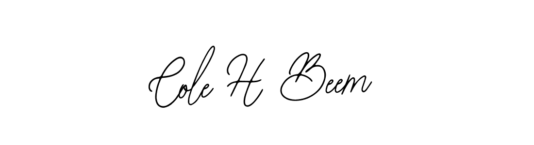 Similarly Bearetta-2O07w is the best handwritten signature design. Signature creator online .You can use it as an online autograph creator for name Cole H Beem. Cole H Beem signature style 12 images and pictures png