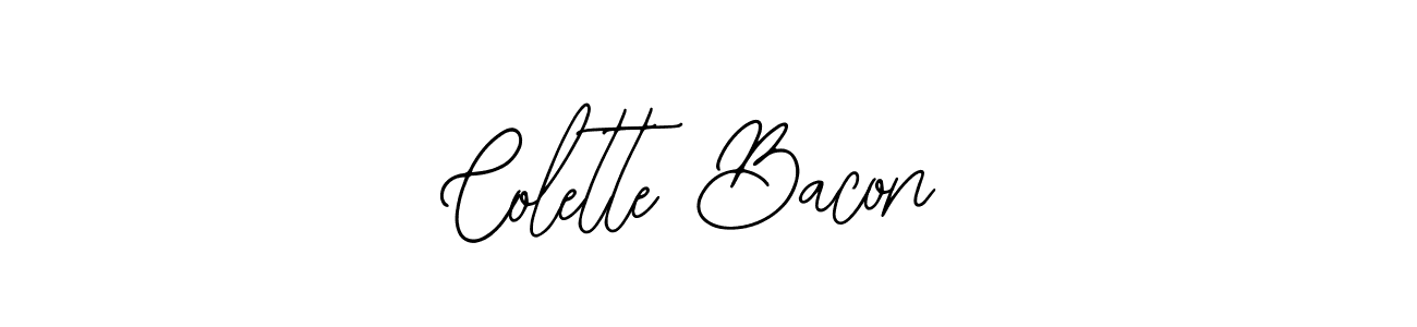 Make a beautiful signature design for name Colette Bacon. Use this online signature maker to create a handwritten signature for free. Colette Bacon signature style 12 images and pictures png