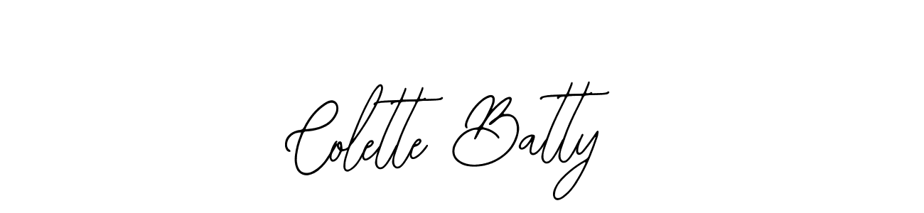 Make a beautiful signature design for name Colette Batty. Use this online signature maker to create a handwritten signature for free. Colette Batty signature style 12 images and pictures png