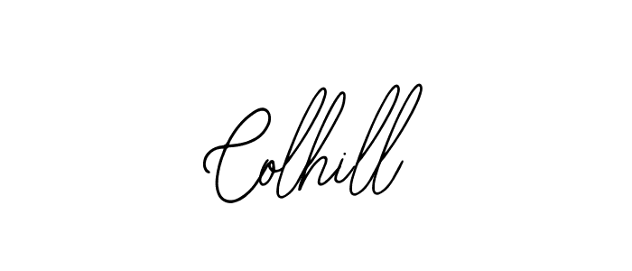 if you are searching for the best signature style for your name Colhill. so please give up your signature search. here we have designed multiple signature styles  using Bearetta-2O07w. Colhill signature style 12 images and pictures png