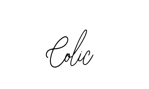 You should practise on your own different ways (Bearetta-2O07w) to write your name (Colic) in signature. don't let someone else do it for you. Colic signature style 12 images and pictures png