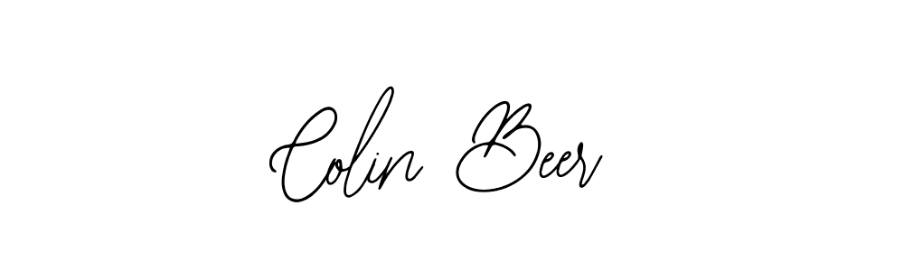 You should practise on your own different ways (Bearetta-2O07w) to write your name (Colin Beer) in signature. don't let someone else do it for you. Colin Beer signature style 12 images and pictures png