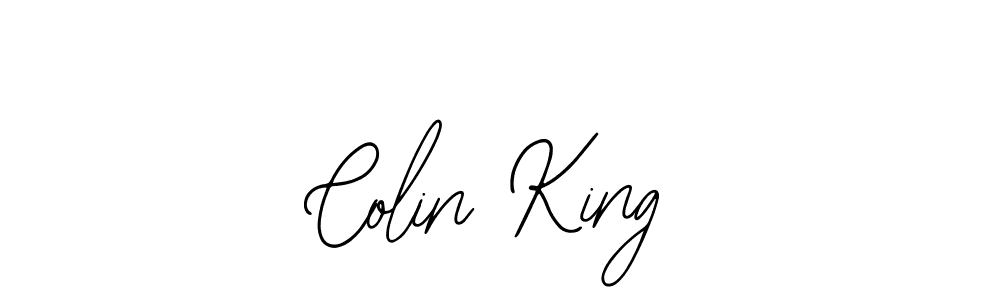Use a signature maker to create a handwritten signature online. With this signature software, you can design (Bearetta-2O07w) your own signature for name Colin King. Colin King signature style 12 images and pictures png