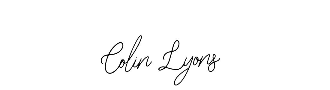 It looks lik you need a new signature style for name Colin Lyons. Design unique handwritten (Bearetta-2O07w) signature with our free signature maker in just a few clicks. Colin Lyons signature style 12 images and pictures png