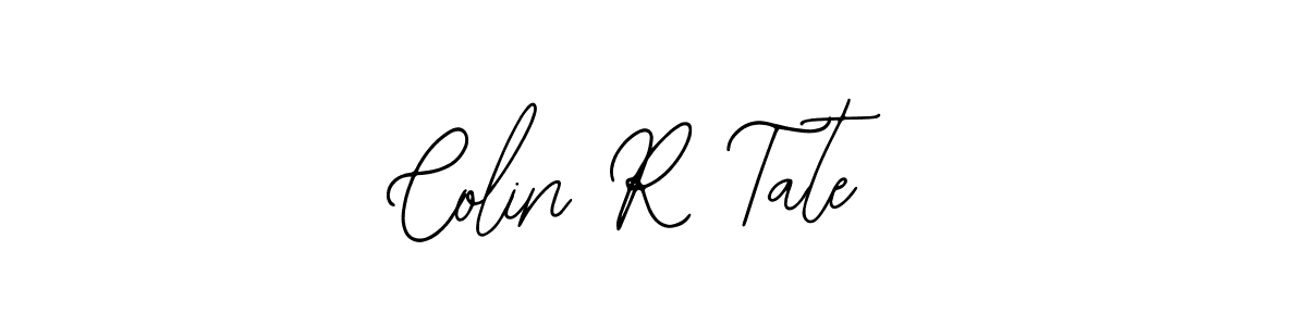 The best way (Bearetta-2O07w) to make a short signature is to pick only two or three words in your name. The name Colin R Tate include a total of six letters. For converting this name. Colin R Tate signature style 12 images and pictures png