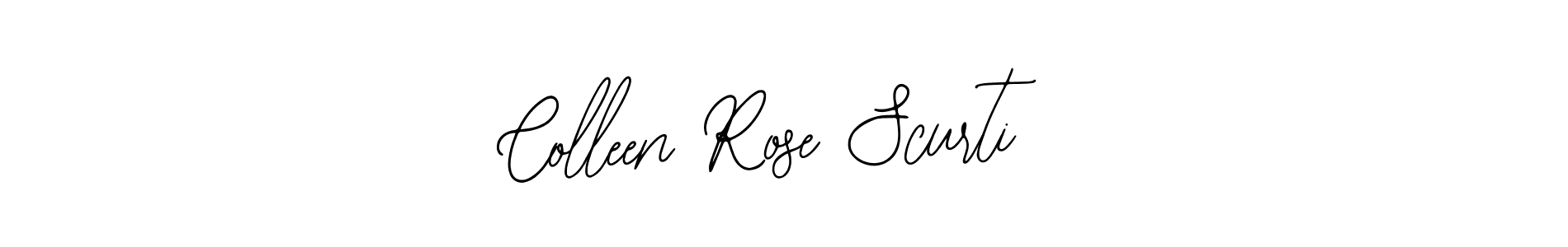 The best way (Bearetta-2O07w) to make a short signature is to pick only two or three words in your name. The name Colleen Rose Scurti include a total of six letters. For converting this name. Colleen Rose Scurti signature style 12 images and pictures png