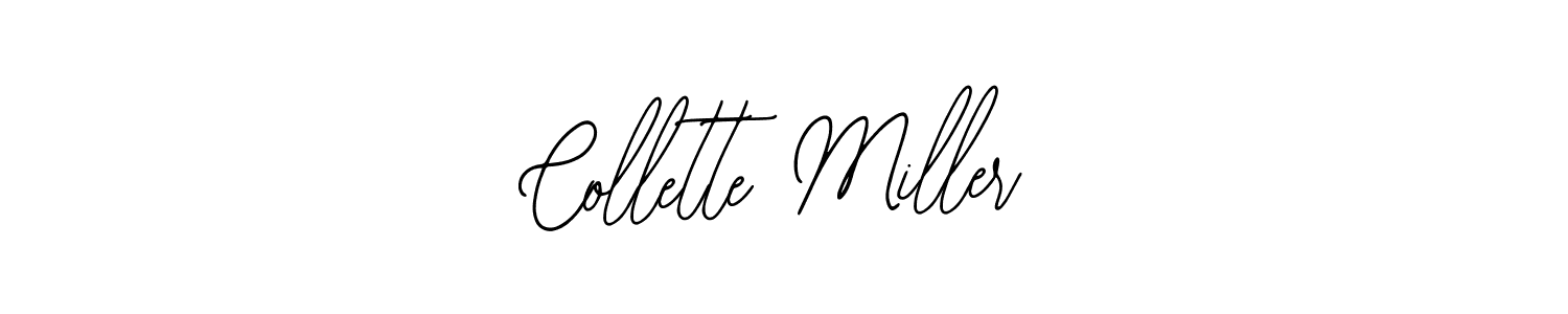 Design your own signature with our free online signature maker. With this signature software, you can create a handwritten (Bearetta-2O07w) signature for name Collette Miller. Collette Miller signature style 12 images and pictures png