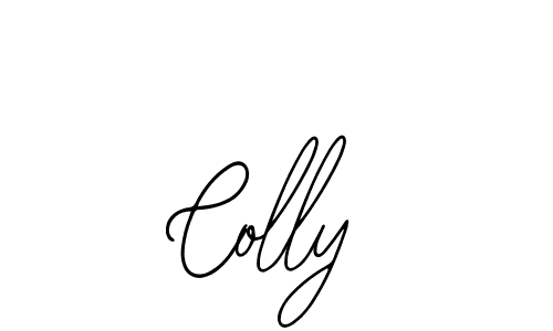 How to make Colly name signature. Use Bearetta-2O07w style for creating short signs online. This is the latest handwritten sign. Colly signature style 12 images and pictures png