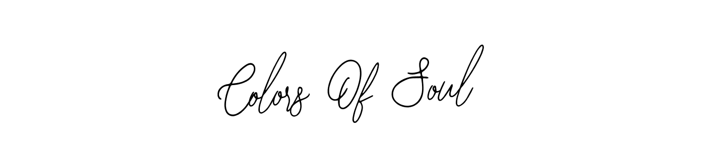 Design your own signature with our free online signature maker. With this signature software, you can create a handwritten (Bearetta-2O07w) signature for name Colors Of Soul. Colors Of Soul signature style 12 images and pictures png
