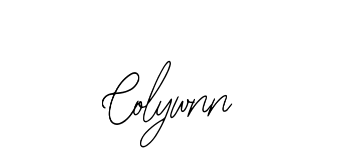 How to Draw Colywnn signature style? Bearetta-2O07w is a latest design signature styles for name Colywnn. Colywnn signature style 12 images and pictures png