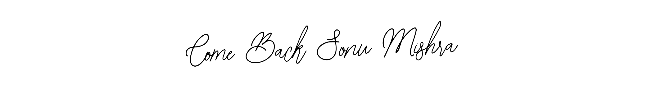 You can use this online signature creator to create a handwritten signature for the name Come Back Sonu Mishra. This is the best online autograph maker. Come Back Sonu Mishra signature style 12 images and pictures png