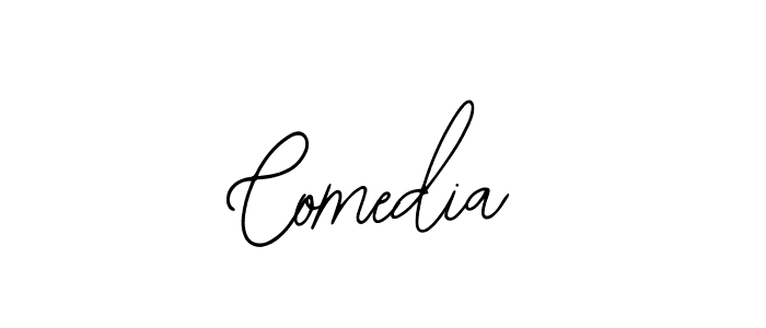 Make a beautiful signature design for name Comedia. With this signature (Bearetta-2O07w) style, you can create a handwritten signature for free. Comedia signature style 12 images and pictures png