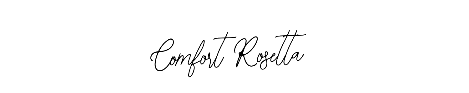 How to make Comfort Rosetta signature? Bearetta-2O07w is a professional autograph style. Create handwritten signature for Comfort Rosetta name. Comfort Rosetta signature style 12 images and pictures png