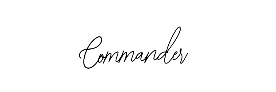Commander stylish signature style. Best Handwritten Sign (Bearetta-2O07w) for my name. Handwritten Signature Collection Ideas for my name Commander. Commander signature style 12 images and pictures png