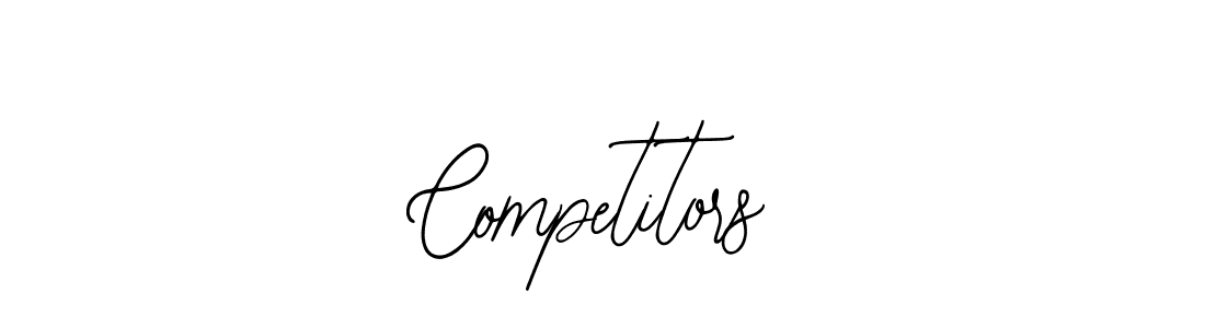 Use a signature maker to create a handwritten signature online. With this signature software, you can design (Bearetta-2O07w) your own signature for name Competitors. Competitors signature style 12 images and pictures png