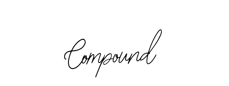 Make a beautiful signature design for name Compound. Use this online signature maker to create a handwritten signature for free. Compound signature style 12 images and pictures png