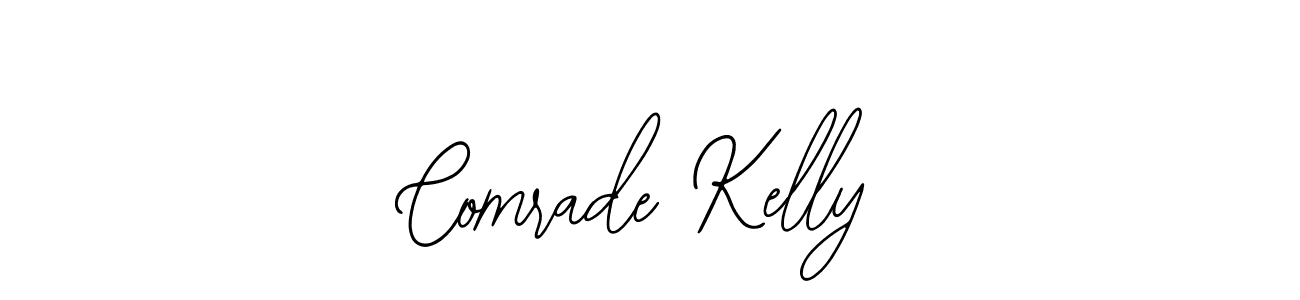 How to make Comrade Kelly name signature. Use Bearetta-2O07w style for creating short signs online. This is the latest handwritten sign. Comrade Kelly signature style 12 images and pictures png