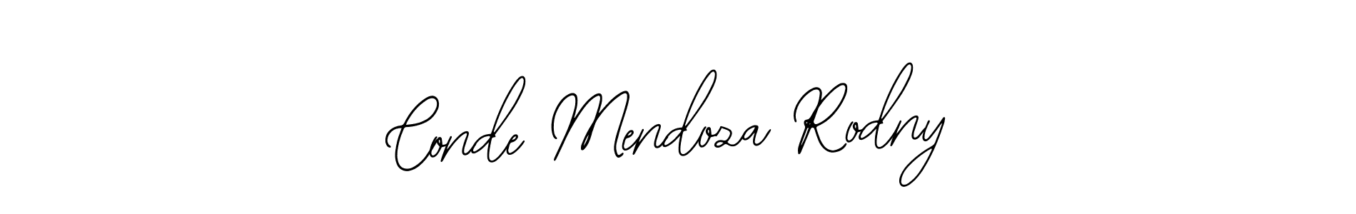 Also You can easily find your signature by using the search form. We will create Conde Mendoza Rodny name handwritten signature images for you free of cost using Bearetta-2O07w sign style. Conde Mendoza Rodny signature style 12 images and pictures png