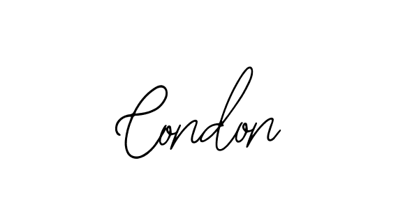 How to make Condon signature? Bearetta-2O07w is a professional autograph style. Create handwritten signature for Condon name. Condon signature style 12 images and pictures png