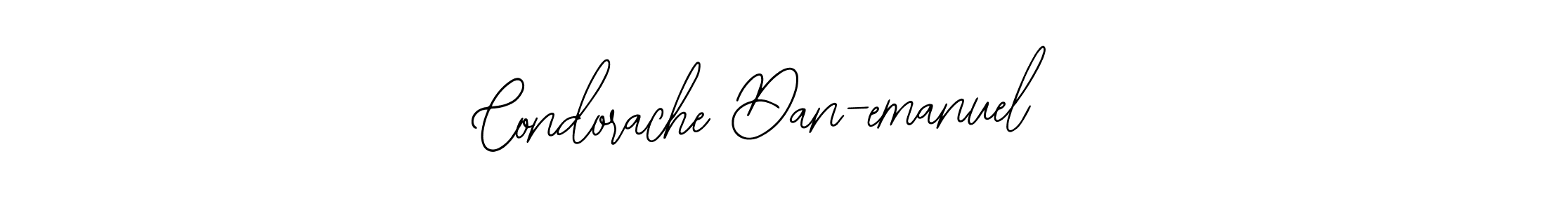 The best way (Bearetta-2O07w) to make a short signature is to pick only two or three words in your name. The name Condorache Dan-emanuel include a total of six letters. For converting this name. Condorache Dan-emanuel signature style 12 images and pictures png