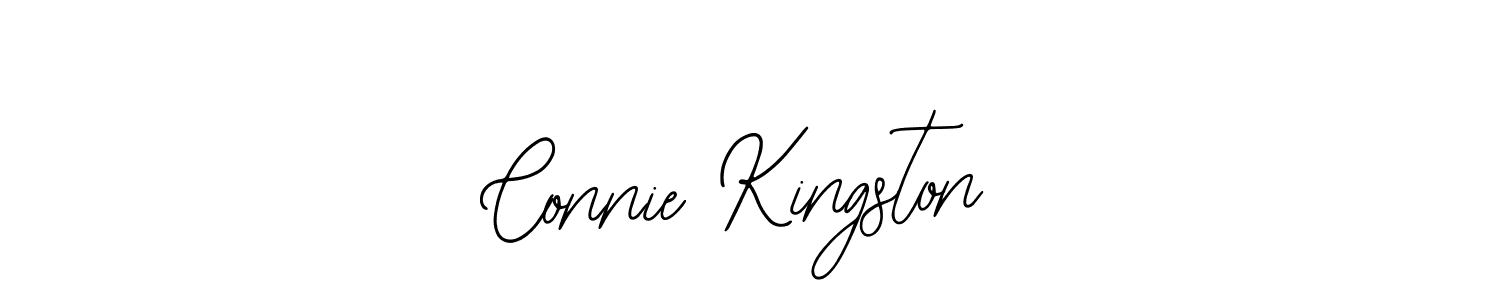 Bearetta-2O07w is a professional signature style that is perfect for those who want to add a touch of class to their signature. It is also a great choice for those who want to make their signature more unique. Get Connie Kingston name to fancy signature for free. Connie Kingston signature style 12 images and pictures png