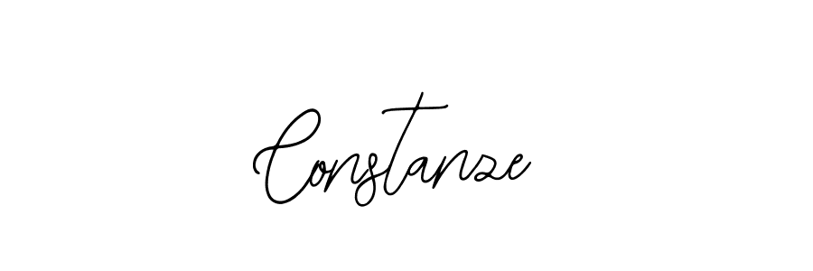 You should practise on your own different ways (Bearetta-2O07w) to write your name (Constanze) in signature. don't let someone else do it for you. Constanze signature style 12 images and pictures png