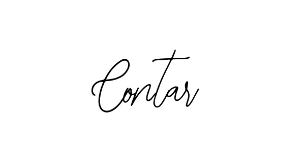 How to make Contar name signature. Use Bearetta-2O07w style for creating short signs online. This is the latest handwritten sign. Contar signature style 12 images and pictures png