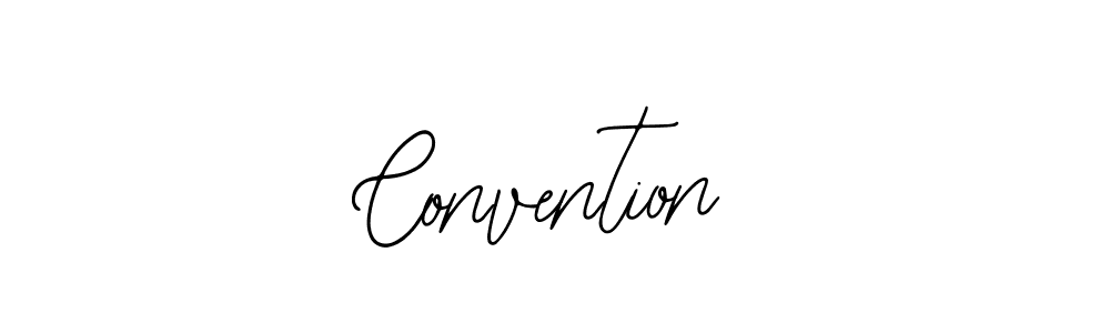 Convention stylish signature style. Best Handwritten Sign (Bearetta-2O07w) for my name. Handwritten Signature Collection Ideas for my name Convention. Convention signature style 12 images and pictures png