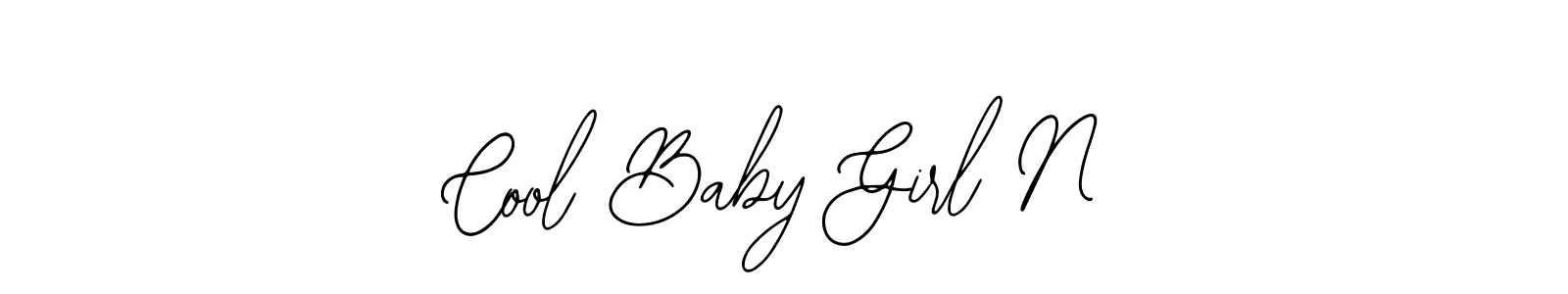 Bearetta-2O07w is a professional signature style that is perfect for those who want to add a touch of class to their signature. It is also a great choice for those who want to make their signature more unique. Get Cool Baby Girl N name to fancy signature for free. Cool Baby Girl N signature style 12 images and pictures png