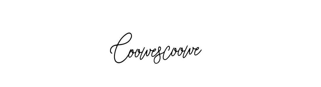 How to make Coowescoowe name signature. Use Bearetta-2O07w style for creating short signs online. This is the latest handwritten sign. Coowescoowe signature style 12 images and pictures png