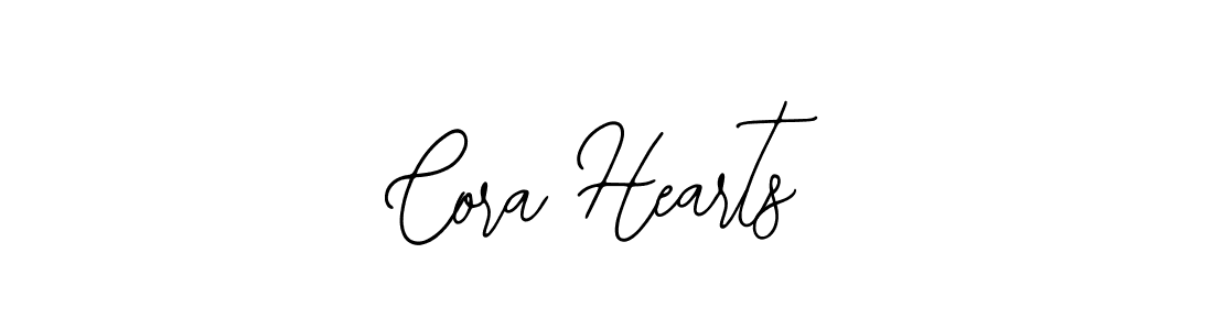 Similarly Bearetta-2O07w is the best handwritten signature design. Signature creator online .You can use it as an online autograph creator for name Cora Hearts. Cora Hearts signature style 12 images and pictures png