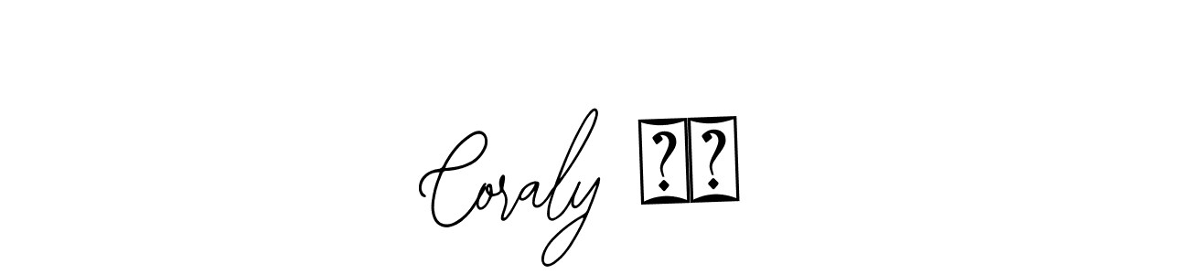 if you are searching for the best signature style for your name Coraly ❤️. so please give up your signature search. here we have designed multiple signature styles  using Bearetta-2O07w. Coraly ❤️ signature style 12 images and pictures png