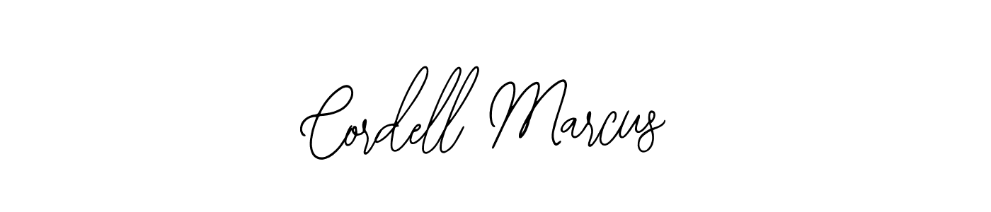 Use a signature maker to create a handwritten signature online. With this signature software, you can design (Bearetta-2O07w) your own signature for name Cordell Marcus. Cordell Marcus signature style 12 images and pictures png