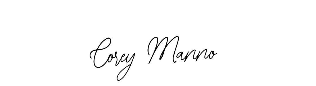 You should practise on your own different ways (Bearetta-2O07w) to write your name (Corey Manno) in signature. don't let someone else do it for you. Corey Manno signature style 12 images and pictures png