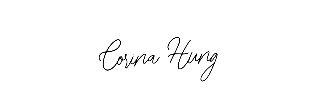 Make a beautiful signature design for name Corina Hung. Use this online signature maker to create a handwritten signature for free. Corina Hung signature style 12 images and pictures png