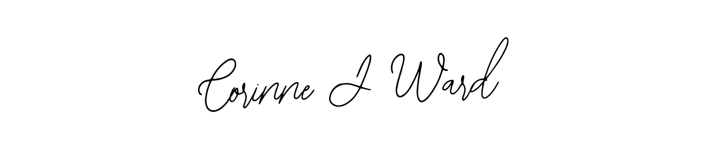 Make a beautiful signature design for name Corinne J Ward. Use this online signature maker to create a handwritten signature for free. Corinne J Ward signature style 12 images and pictures png